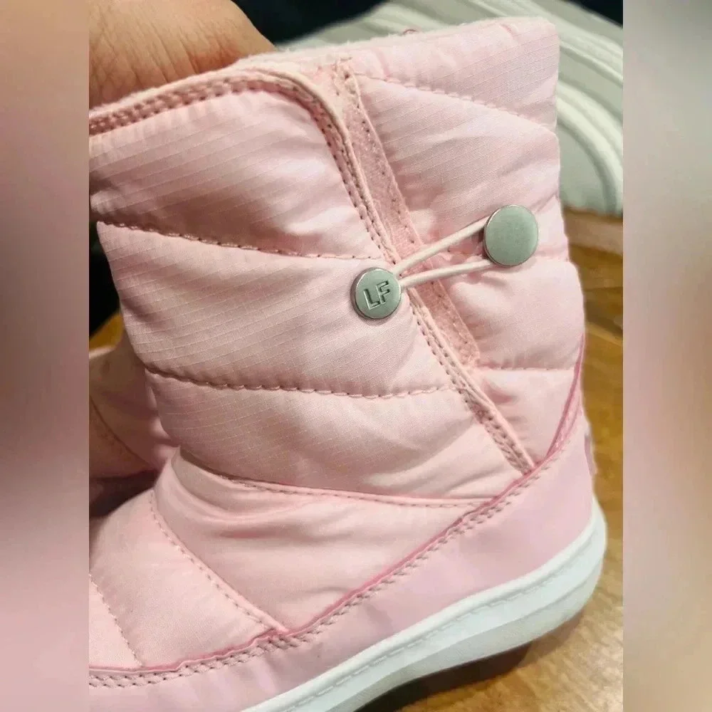 London Fog Boots size 11 like new pink color